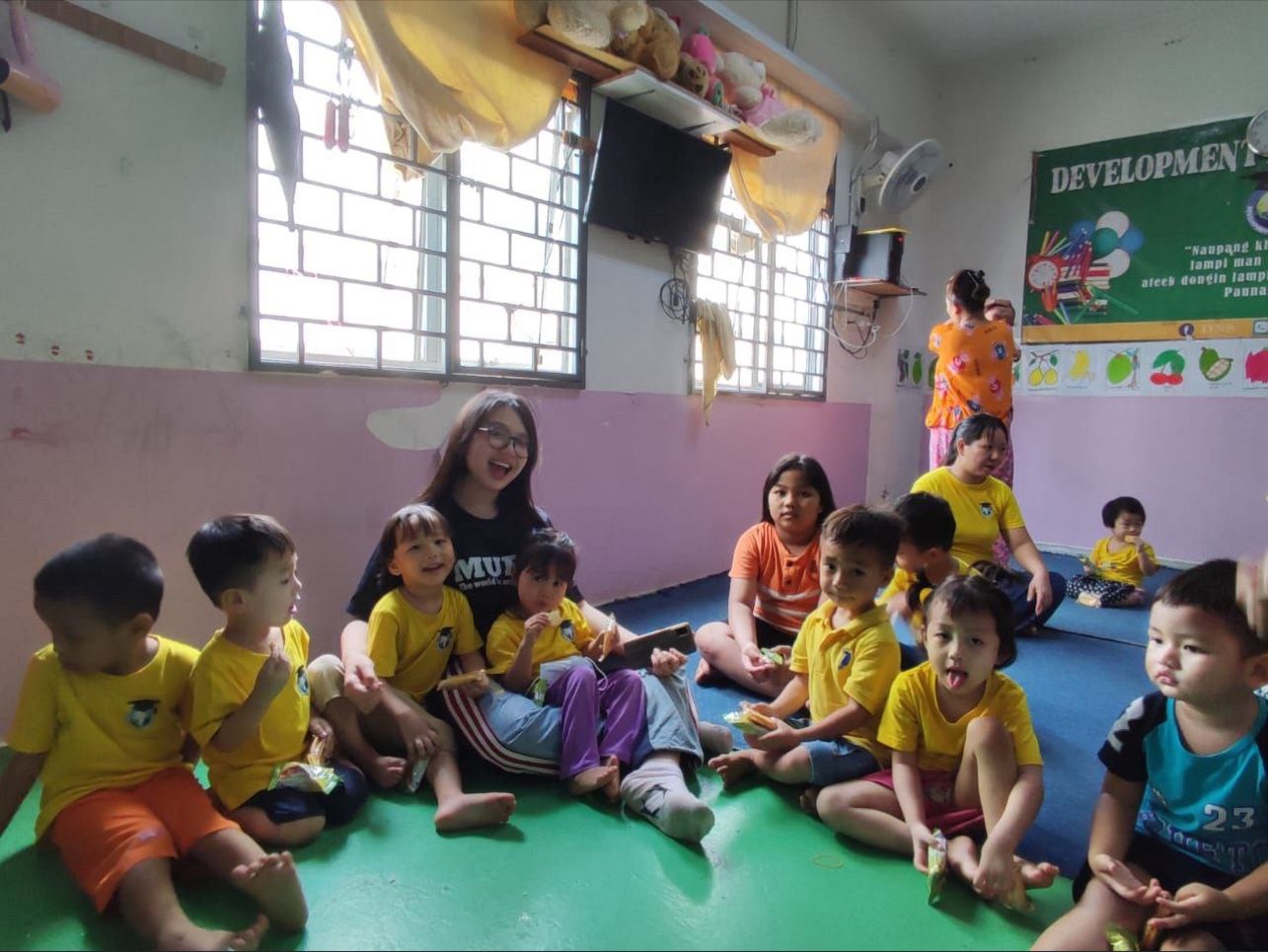 Volunteering at Burmese Nursery School